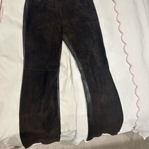 Cynthia Steffe Dark Brown Flare Jeans